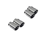 more on Ford Mustang 2018 Black Chrome Tips Suit Round Muffler