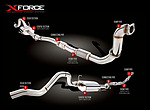 more on XFORCE Holden Colorado RC 2008-11 Turbo Diesel 3.0 Litre 3.0" Front Pipe With flex bellow No Cat (Dump 82 x 58x H50)