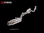 more on XFORCE Mazda 3 SP23 BK Hatchback 2.5" Cat-Back System with Angle-out Cannon Muffler Stainless Steel