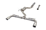 more on 3" 304 Stainless Cat-Back Exhaust System with VAREX Muffler and supplied with Resonator delete pipe