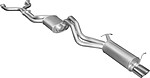 more on Manta Aluminised Steel 2.5" Dual Cat-Back (quiet) for Ford Falcon BA, BF 5.4 Litre BOSS 4 Valve V8 Sedan (Including XR8, BA FPV models) . Exhaust exit out  driver's side.
