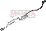 more on Manta Medium Aluminised Steel Muffler centre and rear 2.5" Exhaust with Extractors for Ford Falcon BA BF 4.0 Litre 6 cyl non-turbo XR6 Ute 2002-08