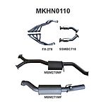 more on Manta Quiet Aluminised Steel Muffler centre and rear 3" Exhaust with Extractors for Holden Commodore VT 5.0L V8 Sedan 1997-99