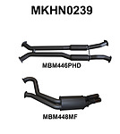 more on Manta Aluminised Steel 3.0" Dual Cat-Back (medium) for Holden Commodore VU, VY, VZ 5.7 Litre and 6.0 Litre Ute (with std passenger side exit)