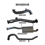more on Manta Aluminised Steel 3.0" without Cat full-system (quiet) for Nissan Patrol GU 3.0L Turbo Diesel Wagon, January 2007 to 2017