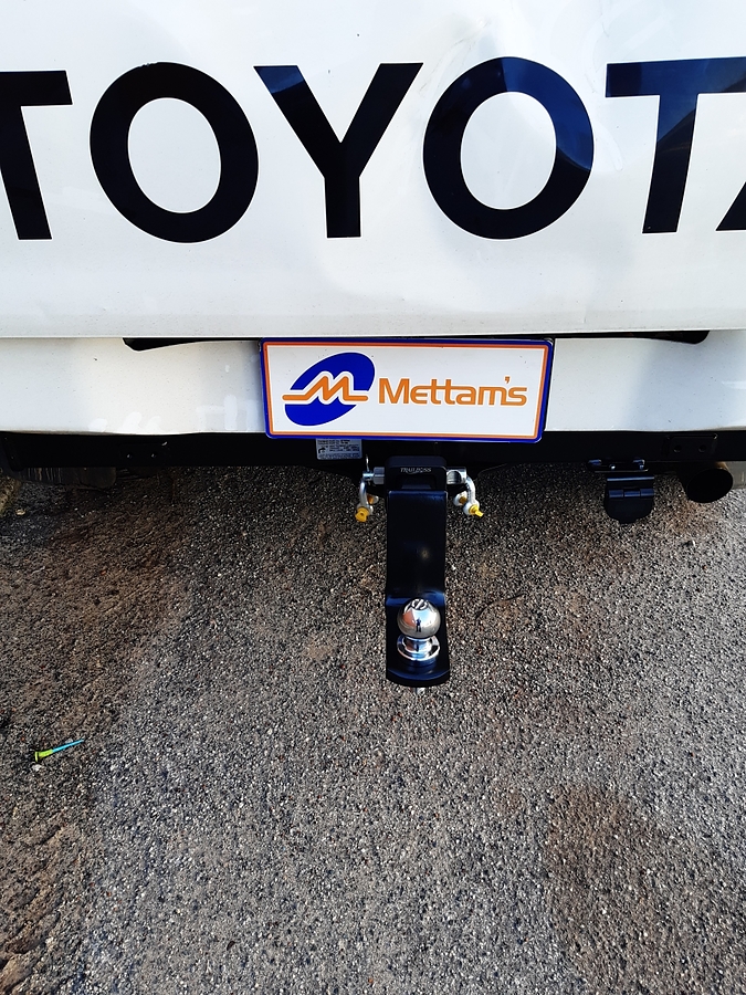 Trailboss Towbar for Toyota HILUX 4WD (no step) - 2500/250 KGS Towing Capacity- Vehicles built 4/05-9/15 - Image 1