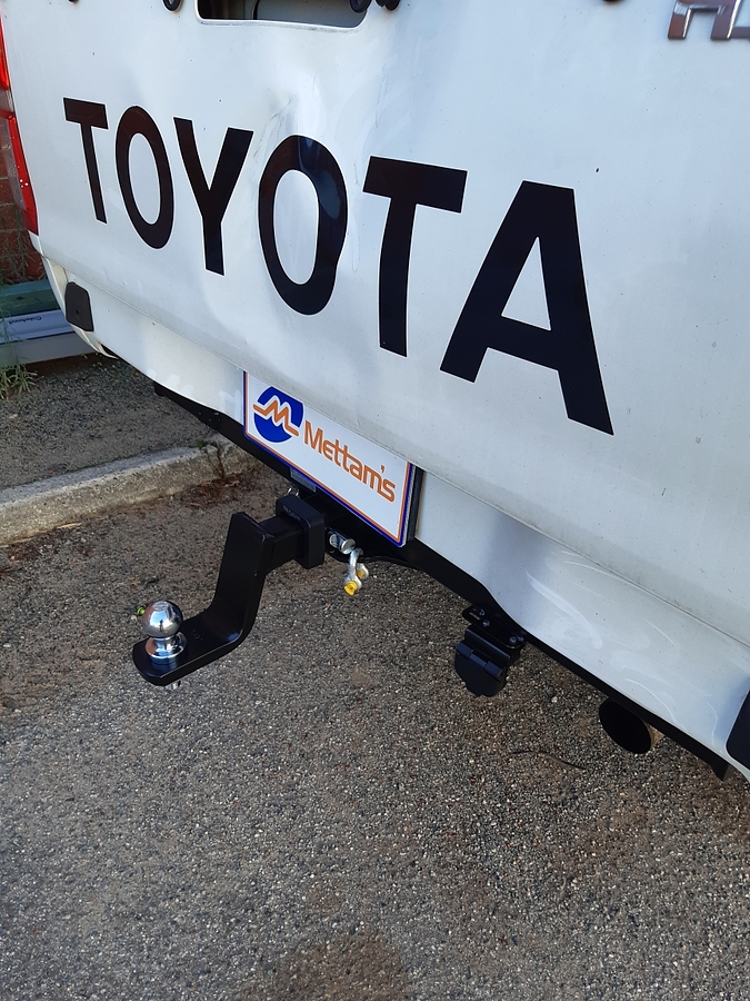 Trailboss Towbar for Toyota HILUX 4WD (no step) - 2500/250 KGS Towing Capacity- Vehicles built 4/05-9/15 - Image 2