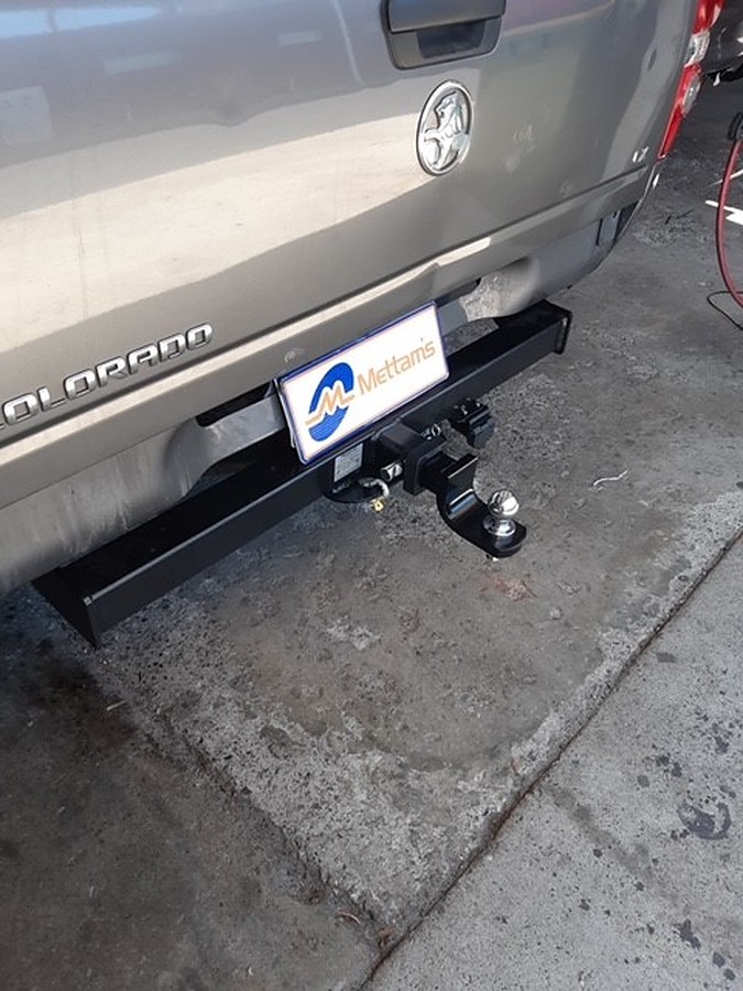 Trailboss Towbar for Holden RODEO (no step)  (not Sports)  (4cyl and diesel auto rated to 2000kg) - 2500/200 KGS (Rodeo) 2500/250 (Colorado) Towing Capacity - Vehicles built 3/03-6/08 - Image 2