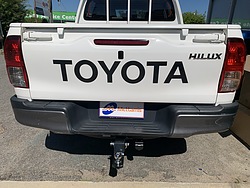 more on Trailboss Towbar for Toyota HILUX 2WD/4WD TUB BODY (w/ step) - 3500/350 KGS Towing Capacity- Vehicles built 10/15-on