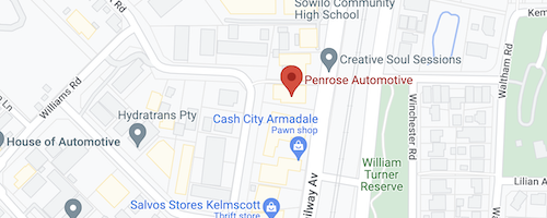 Google Map of Penrose Automotive