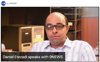 Daniel Etezadi speaks with 9NEWS