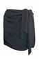 Photo of Wrap Swim Skirt - Black Chlorine Resistant 