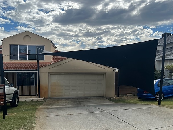 Photograph of Car port Shade Sail 