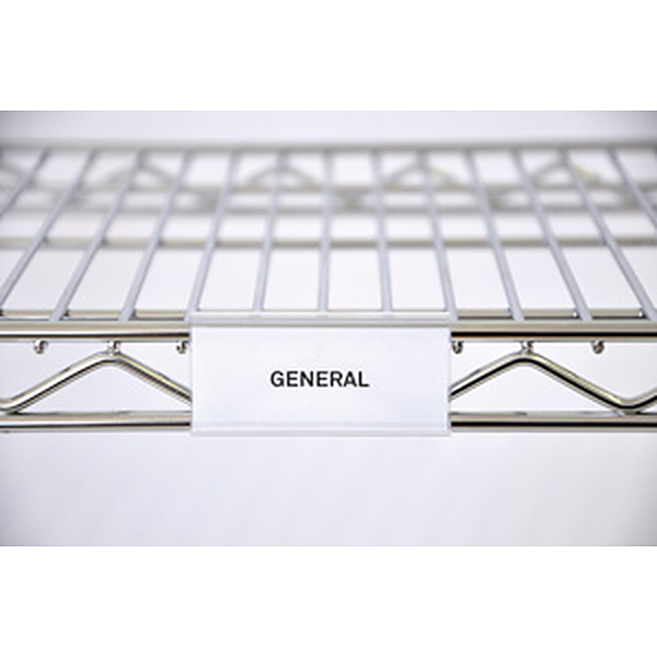 Sonita Medic Wire Shelving Systems, Wire Shelving Label Holders