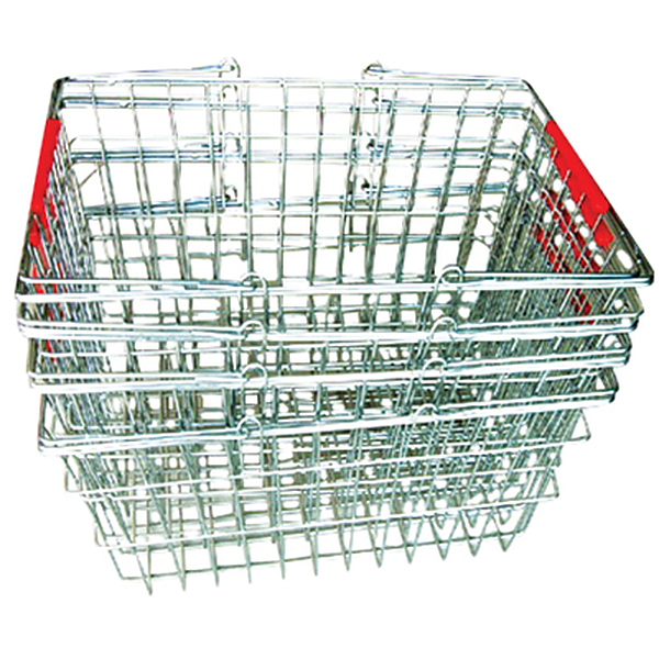 Wire Basket with Carry Handle - Image 1