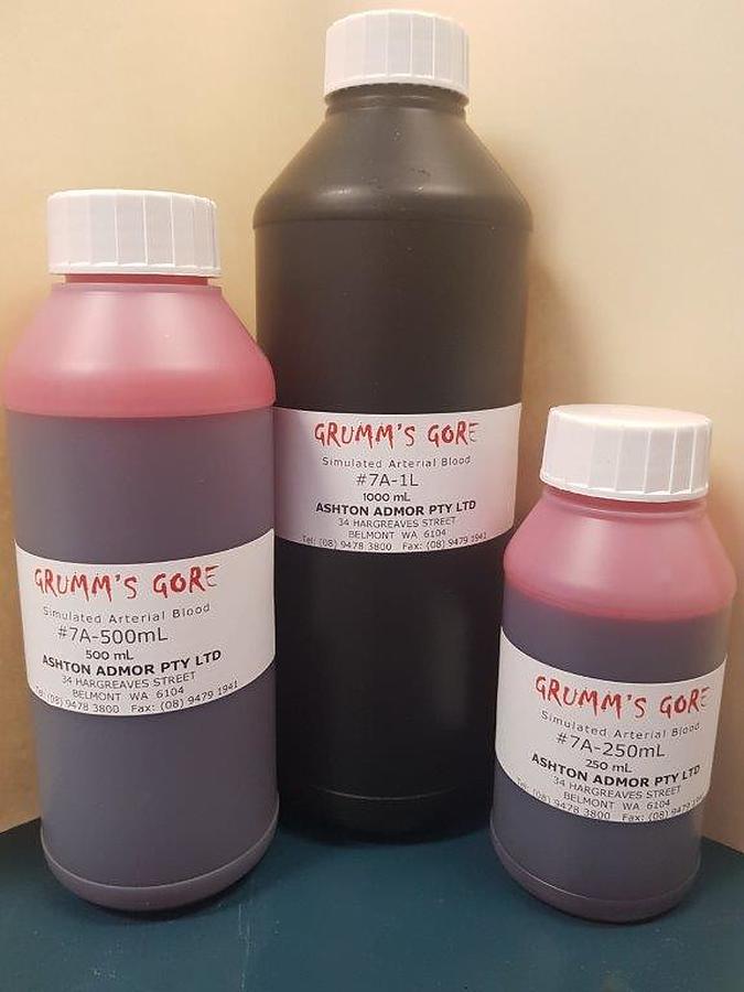 Grumm's Gore - Simulated Arterial Blood 250mL - 7A-250 - Image 1
