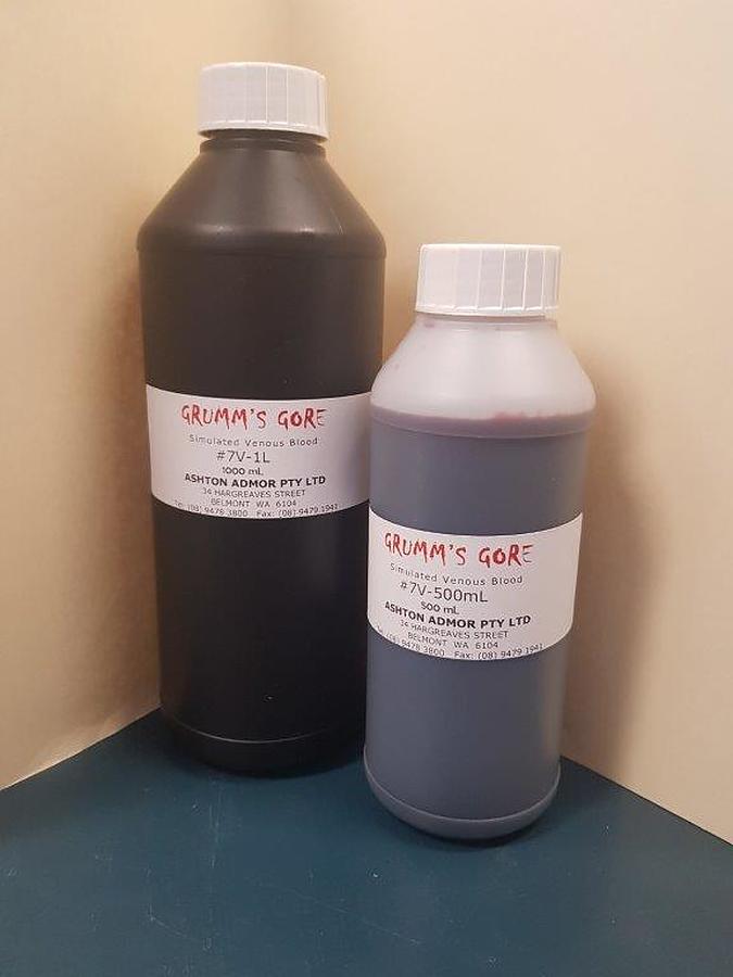 Grumm's Gore - Simulated Arterial Blood 500mL - 7V-500 - Image 1