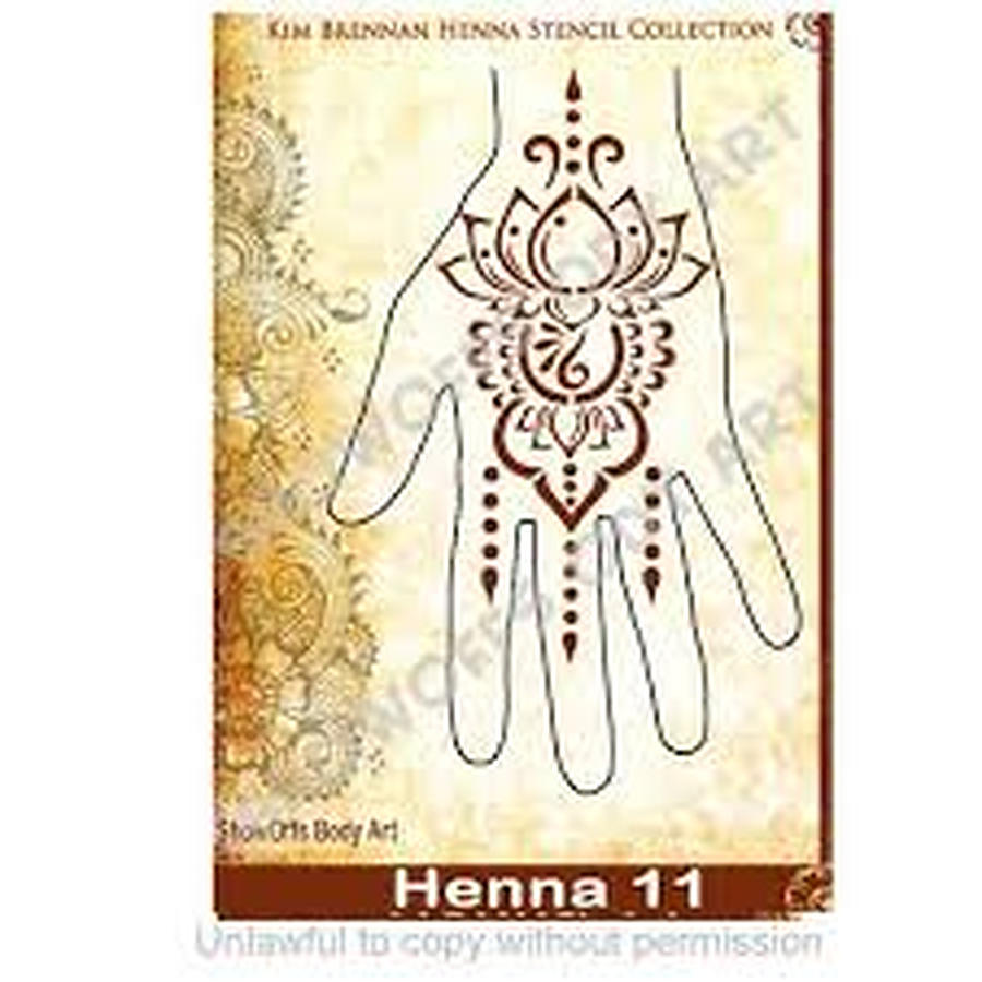 Henna Stencil HENNA11