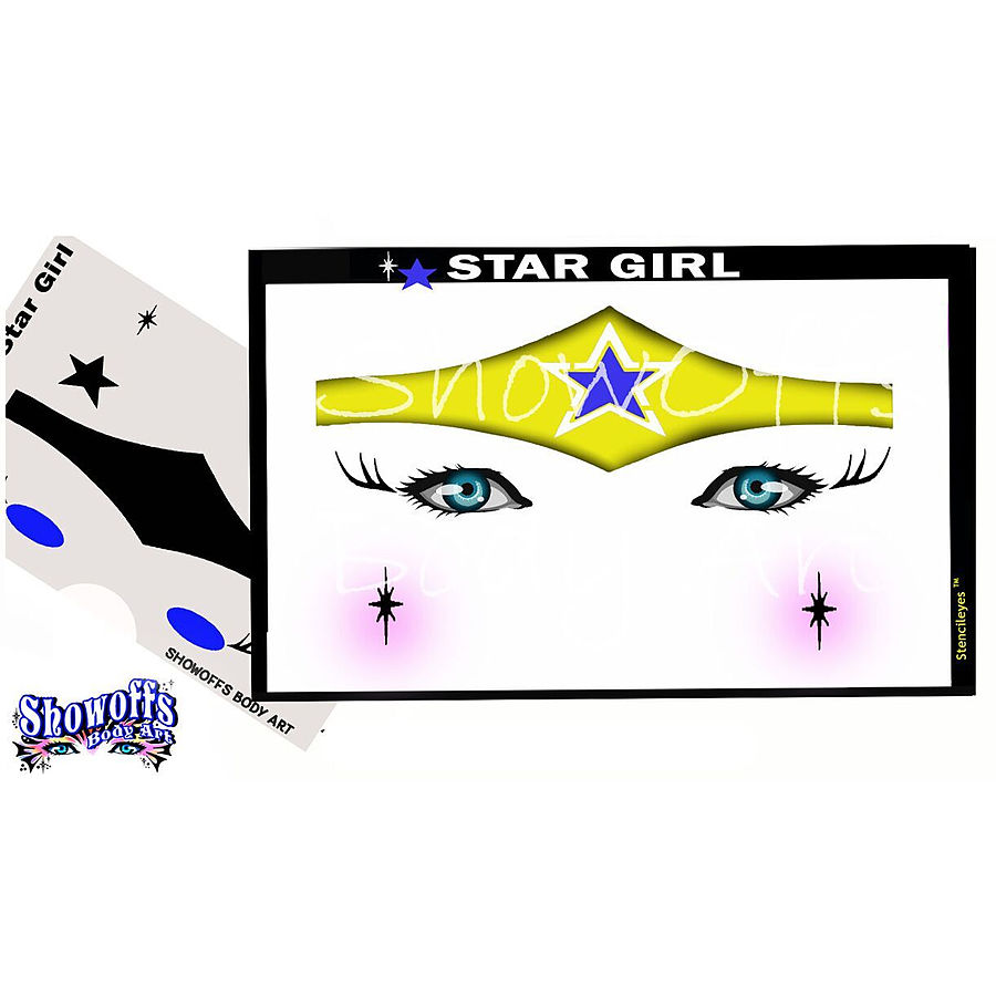 STENCIL EYES - SE Star Girl - SE-SG - Image 1