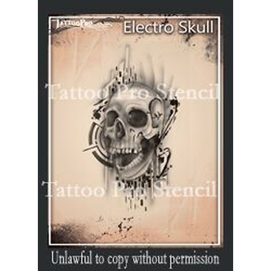 Tattoo Pro - Electro Skull - Image 1