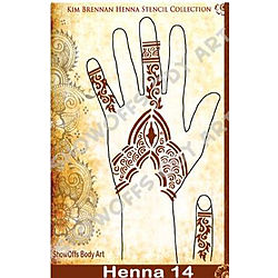 more on Henna Stencil - HENNA-14 - 1 LEFT