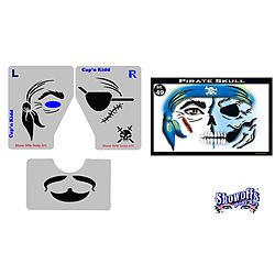 more on STENCIL EYES - Pirate Skull 49SE - ONLY 1 LEFT
