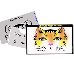 more on STENCIL EYES - Tabby Cat 91SE - ONLY 1 LEFT