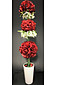 Photo of 3 Tier red rose arrangement - white vase - PICK UP ONLY FROM PERTH STORE 