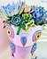 more on Sunshine Succulents-Allen Design owl 30cm in height -