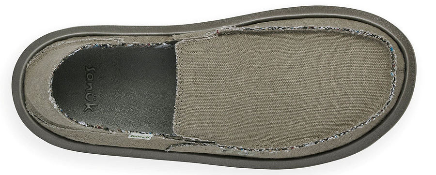 Sanuk Mens Vagabond ST Hemp Earth - Image 2