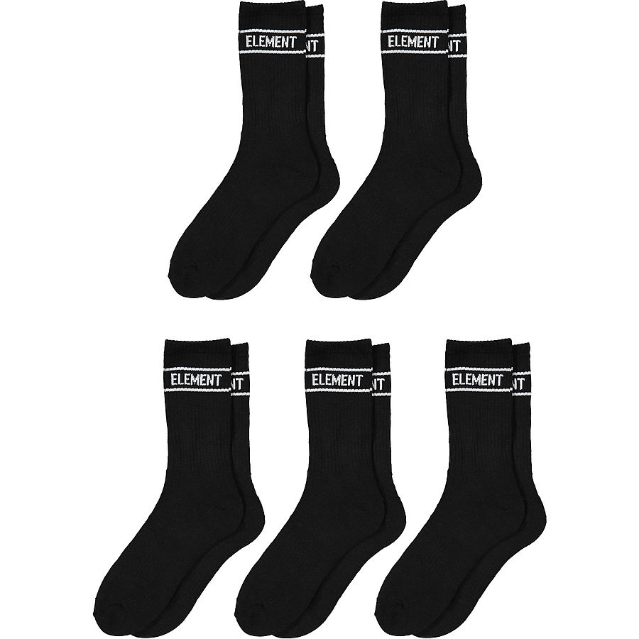 mens black sports socks