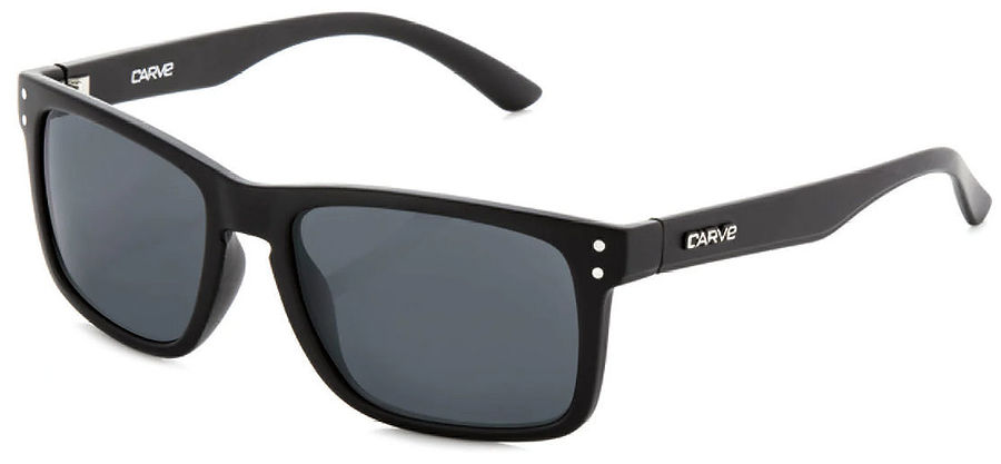 Carve Eyewear Goblin Matt Black Smoke PC Sunglasses - Image 1