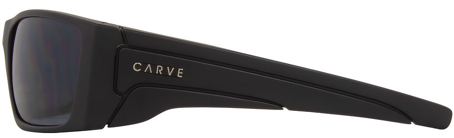 Carve Eyewear Demolition Matt Black Polarised Sunglasses - Image 3