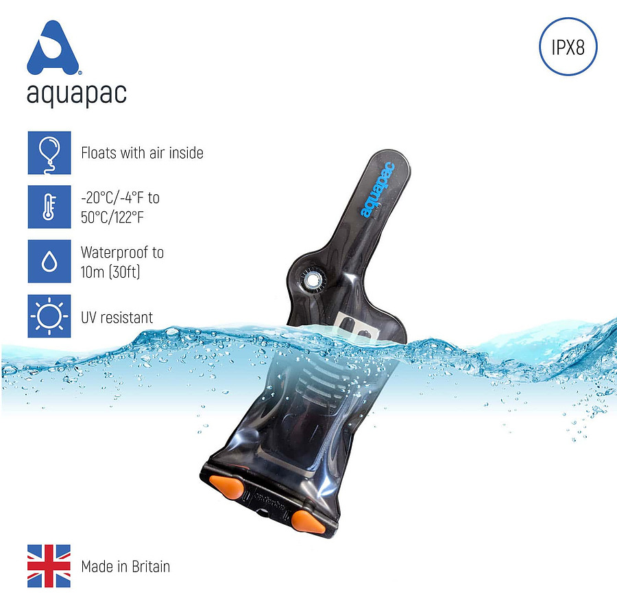 Aquapac Waterproof VHF Classic Case Mini 208 - Image 2