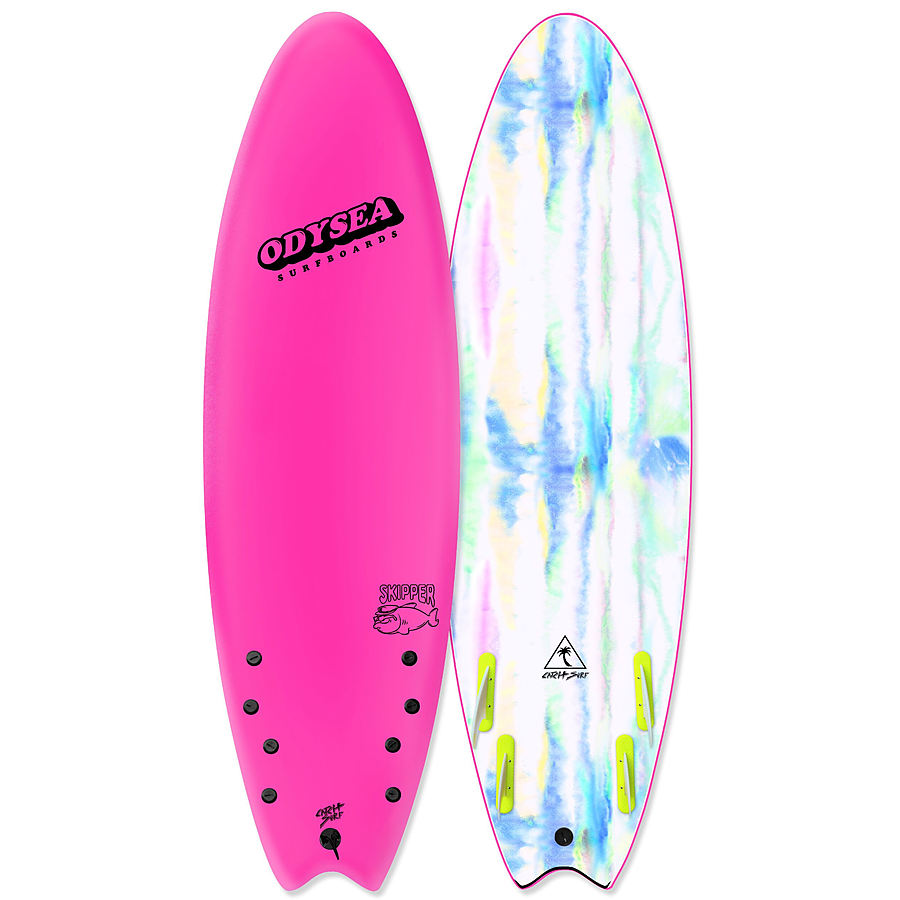 Catch Surf Odysea Skipper 2020 Quad Fin Softboard Pink