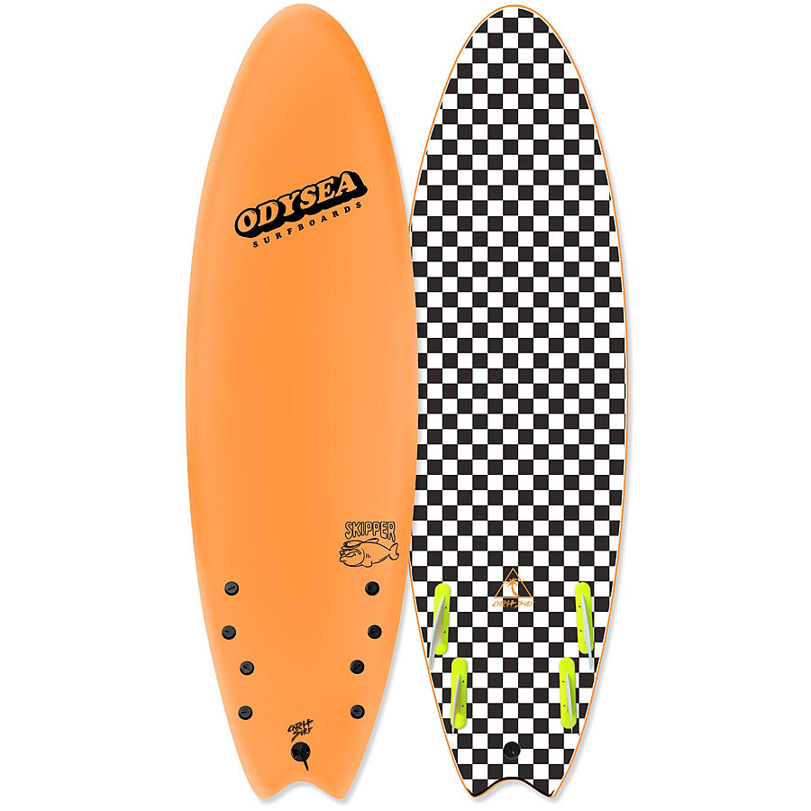 Catch Surf Odysea Skipper 2020 Quad Fin Softboard Pilsner Catch Surf