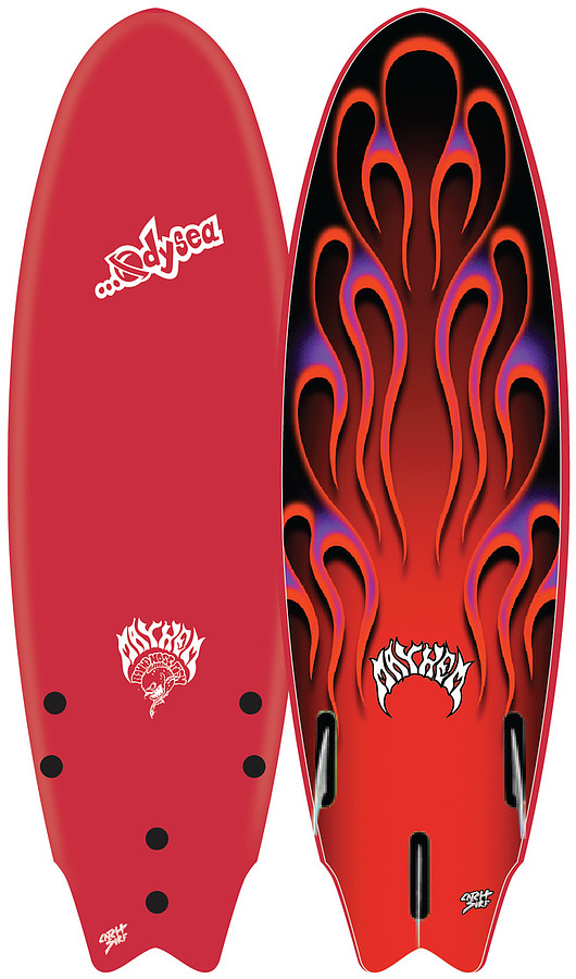 Catch Surf X Lost RNF 2022 Red Softboard - Image 1
