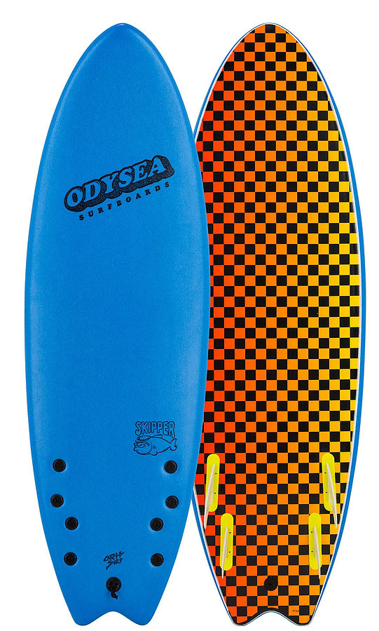 Catch Surf Odysea Skipper 2022 Blue Quad Fin Softboard - Image 1