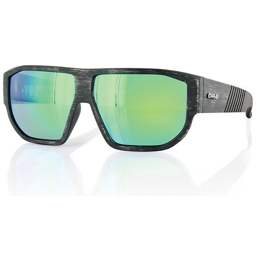 Carve Eyewear Vortex Matte Black Revo Polarized Sunglasses