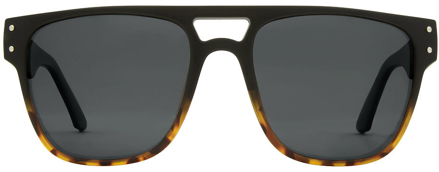 Carve Eyewear The Hub Matt Black Dark Tort Polarised Sunglasses - Image 3