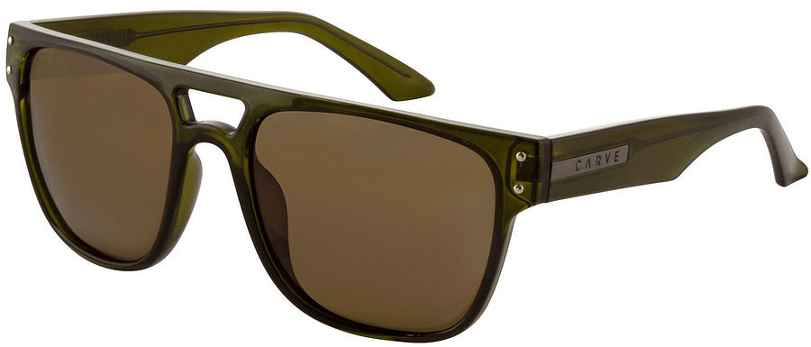 Carve Eyewear The Hub Crystal Forrest Brown Polarised Sunglasses