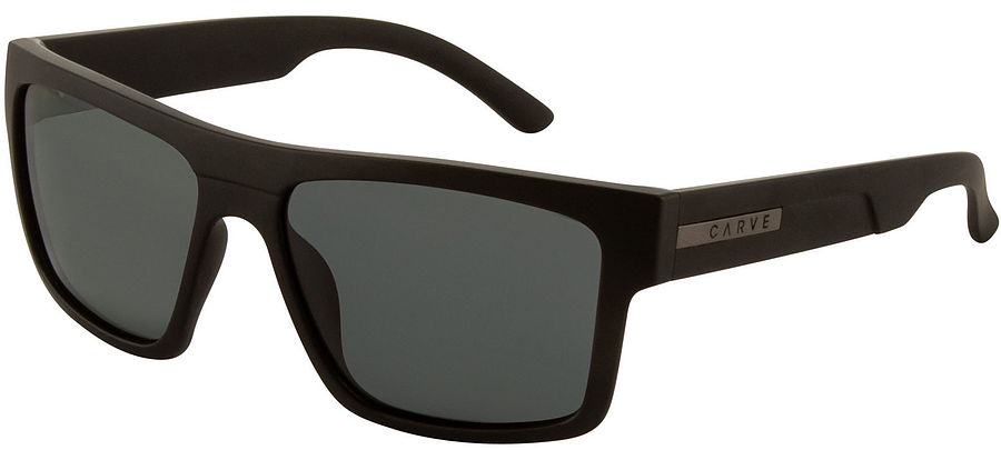 Carve Eyewear Volley XL Matt Black Polarised Grey Lens Sunglasses - Image 1