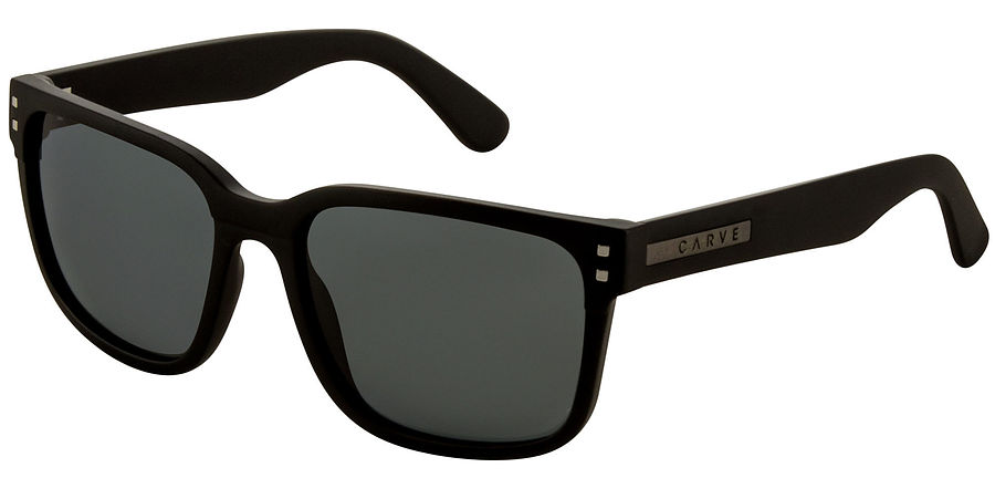 27700 Carve Eyewear Rivals XL Matt Black Polarised Sunglasses - Image 1