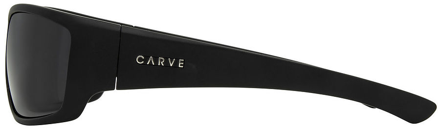 Carve Eyewear Moray Matt Black Polarised Sunglasses - Image 2