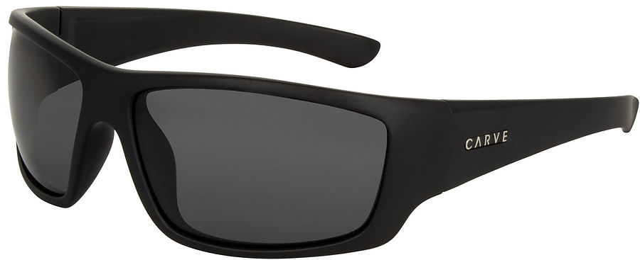 Carve Eyewear Moray Matt Black Polarised Sunglasses