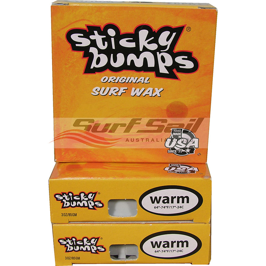 Sticky Bumps Surf Wax Original Warm 17-24/°C