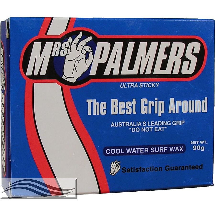 Mrs Palmers Cool Water Surf Wax 5 Pack 