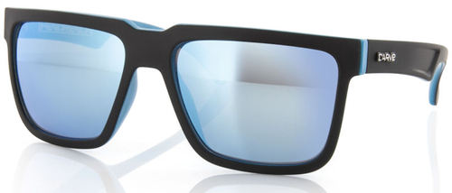 Carve Eyewear Phenomenon Black With Blue Iridium Sunglasses - Image 1