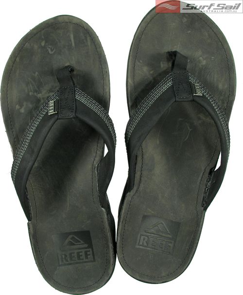 Reef J-Bay 2 Grey Black Mens Thongs