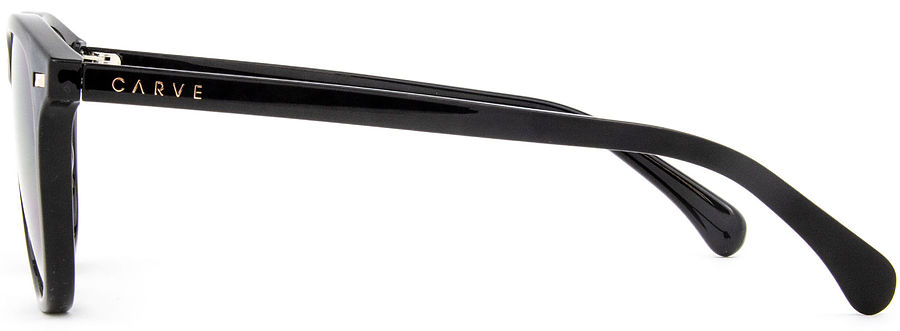 Carve Eyewear Oslo Gloss Black Dark Grey Sunglasses - Image 3